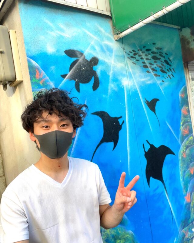 神戸市長田区公式アカウントで紹介された壁画の画像